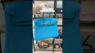 PRZYMIAROWANIE TORBETKI HERMES BIRKIN 25 vs 30&hellip; kt&oacute;ry rozmiar wolisz?