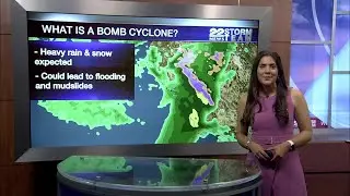 What is a bomb cyclone?