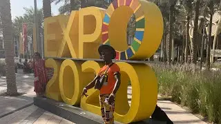 Yaw Stone performs at Expo 2020. Dubai.
