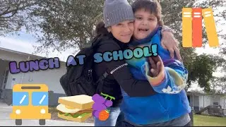 Lunch at school with The Skipperbros!