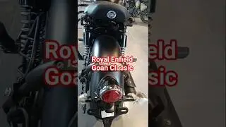 Goan Classic का शानदारलुक❤️👍 #royalenfield #motorcycle #bike #rider #bullet #ytshort #shorts #video