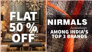 Branded Rugs & Carpets Flat 50 % Discount | India's Best Brand Nirmals Furnishing | Home Delivery