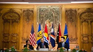 President Obama holds a Multilateral Meeting with Heads of State