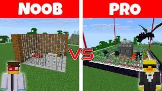 NOOB vs PRO: PRISON BREAK BUILD CHALLENGE
