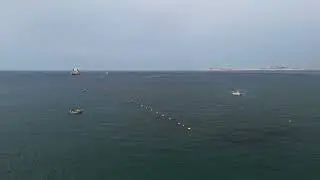 Atterrissage du c&acirc;ble sous-marin Sea-Me-We 6 - Orange