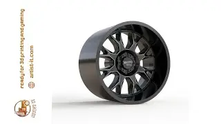 MOTO METAL MO806 WHEEL 3D MODEL