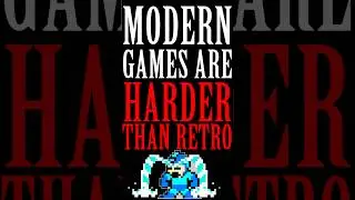 Why Modern Video Games Are HARDER Than Retro NES/SNES Titles