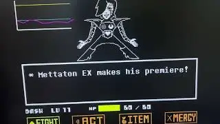 Undertale:Mettaton vs dash