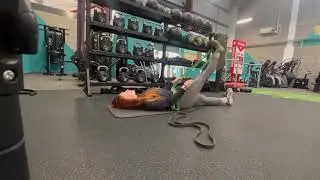 BANDED LYING HAMSTRING ACTIVATION