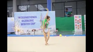 Polina Pereyaslavets, Rope, Academic Winter Cup 2019, Sofia, Bulgaria