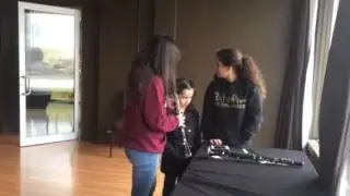 Buffet clarinet Andrea try out