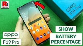 How to Show Battery Percentage in Oppo F19 Pro