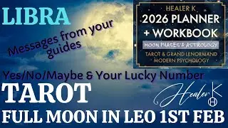 Libra ♎️ Full Moon in Leo 1st of February 2026 | Tarot | Healer K