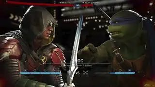 Le choc Robin nightwing vs Leonardo tortues ninja deuxi&egrave;me partie FR 