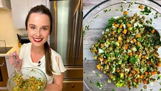 Delicious, Fresh & Healthy Lentil Salad Recipe