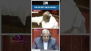 #Shorts | JD(S) leader HD Deve Gowda Slams Rajya Sabha LoP Mallikarjun Kharge | Rajya Sabha | Oppn