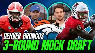 Denver Broncos 3 Round Mock Draft | PFF