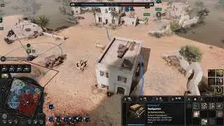 Guy Panics for no Reason | COH3 Afrika Korps Company Of Heroes 3 DAK Gameplay