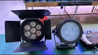 7LEDs RGBW Wash Par Light Silence Par Light IP65 Rated Outdoor LED PAR Light #ledparlight #washlight