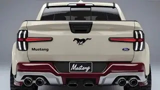 2026 Ford Mustang Pickup SHOCKS the Auto World!Muscle Car Power Meets Pickup Truck Madness!