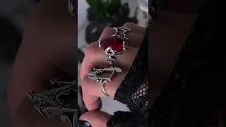 Ring for us vampires 🩸🖤 Regalrose Vampirecore