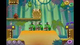 Snail Bob 8 levels 6-10 walkthrough all 3 stars collected in each level