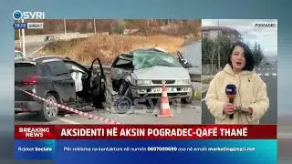 Aksident në aksin Pogradec - Qafë Thanë, gazetarja jep detajet e ngjarjes