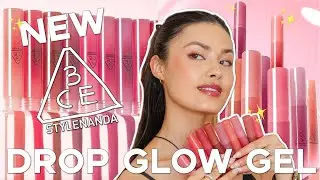 ✨Новинка✨ 3CE Drop Glow Gel | Свотчи ВСЕ 10 + Обзор!
