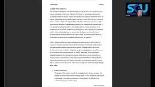Thesis Proposal Presentation of E-Learning Content Development on Data Visualization using Python