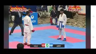 29 National karate championship Lahore Pakistan army V'S H E C