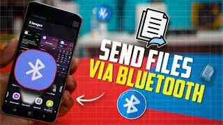 How to Send Files via Bluetooth from Samsung Phone | How To use Bluetooth to send File