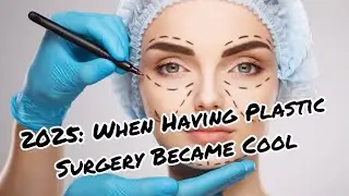 When did having plastic surgery become the trend in 2025?