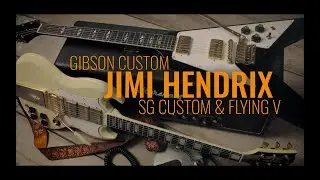Gibson Custom Jimi Hendrix 1967 SG Custom & 1969 Flying V demo | Guitar.com