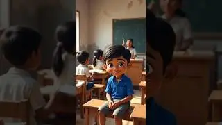 Ek Gareeb Bachche Raju Ki Kahani 😢 | Heart Touching Kids Story | Hindi Cartoon
