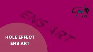 Ai Tutorial | Hole Effect Ens Art #speed  #practice  #adobeillustratortutorial