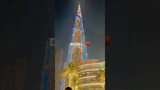 Touching the sky the iconic Burj Khalifa! ✨🏙️ #DubaiDreams #BurjKhalifa #SkylineViews #TravelGoals