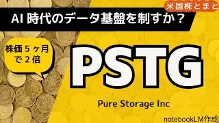 【 株価5ヶ月で2倍 ハイパースケーラーとの協業】PSTG徹底解説(米国株投資)