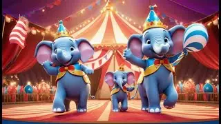 The Great Animal Circus Adventure | Fun and Educational Nursery Rhyme Song for Kids