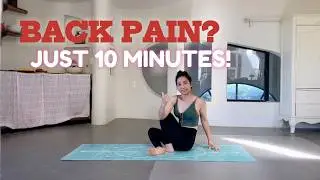 10-Minute Yoga for Back Pain Relief | Gentle Daily Practice