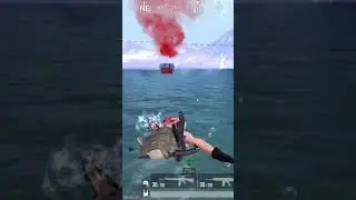 Challange Airdrop in water 🎉 Big effort | PUBG Mobile #pubg #pubgshorts #airdropstrategy #pubgm