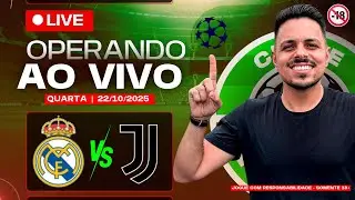 PALPITES DA CHAMPIONS LEAGUE AO VIVO (Real Madrid x Juventus) A PARTIR 15H30 | Chute Inteligente