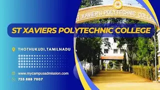 St Xaviers Polytechnic College-Thoothukudi| Polytechnic Colleges in Tamilnadu| mycampusadmission.com