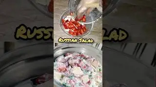 Russian Salad 🥗 /Eid Special Party Salad #shorts #youtubeshorts #food
