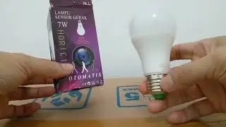 Bongkar Lampu Motion Sensor Gerak Radar | Alternatif Selain PIR Sensor