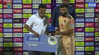 Lyca Kovai Kings VS Chepauk Super Gillies | IOB Most Dependable Player of the Match