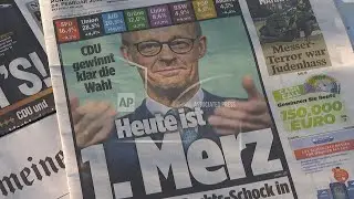 Morning reaction in Berlin after conservative CDU win most votes in German federal election