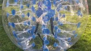 Holleyweb&trade; Blue Bubble Soccer Ball Dia 5' (1.5m) Human Inflatable Bumper Bubble Balls