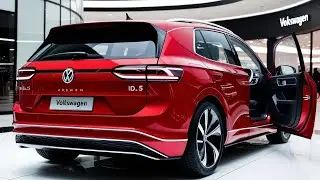 Новый Volkswagen ID.5 2026 &ndash; роскошный электрический внедорожник, сочетающий в себе стиль, произв...