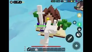 The miner kit was SOOOOOOO OP that I 1v2 a team in doubles (Roblox bedwars)