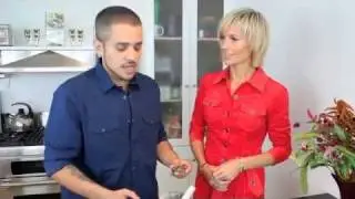 Philip McCluskey Shows Organic Avenue How To Make Raw Vegan Olive Tapenade Appetizer